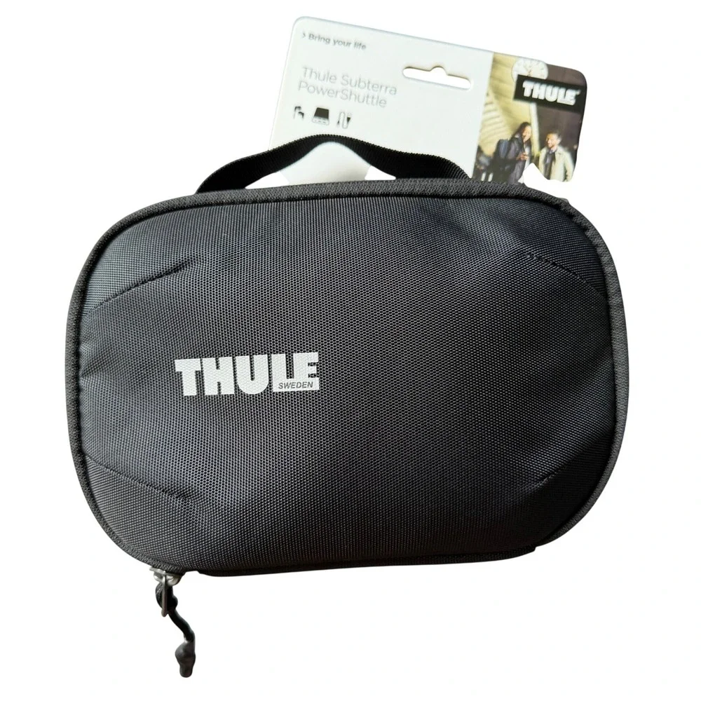 Thule Subterra PowerShuttle Electronics Organizer Travel Case NWT Black
